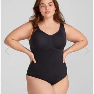 NWT Honeylove Tank Brief Bodysuit Shapewear Women's Black Size 2X